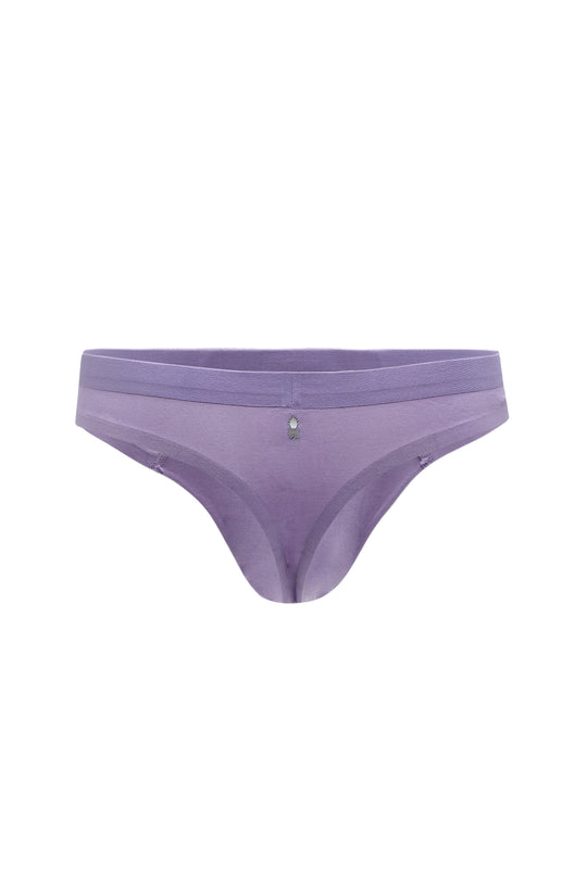 Premium Modal Seamless Everyday Thong - Purple