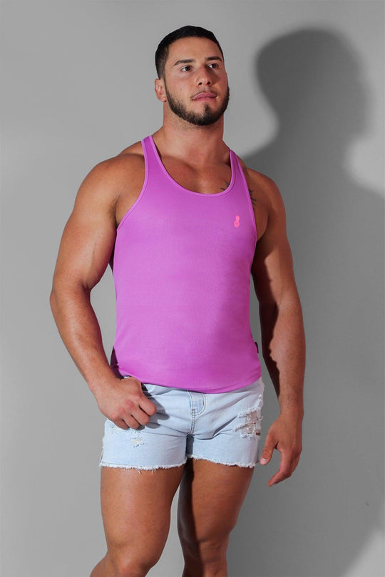 Quick-Dry Tank Top - Neon Purple - JJ Malibu