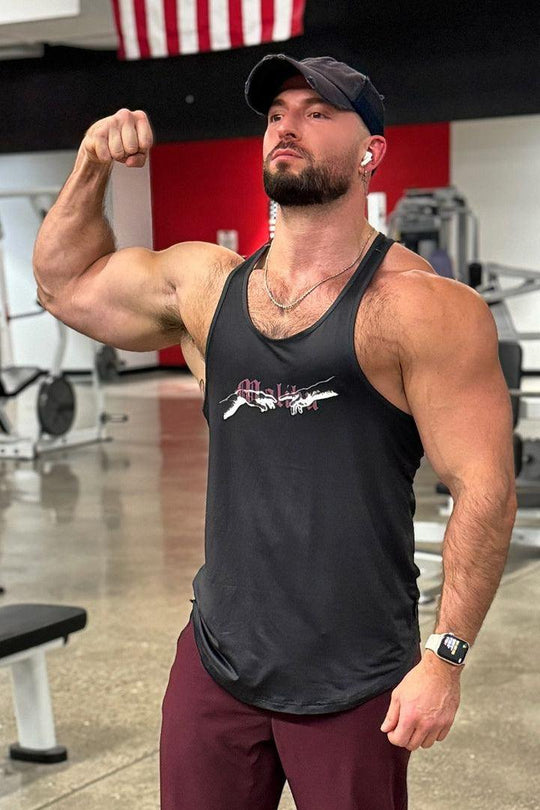 Feel-Me Scoop Bottom Tank - Reaching Hands - JJ Malibu