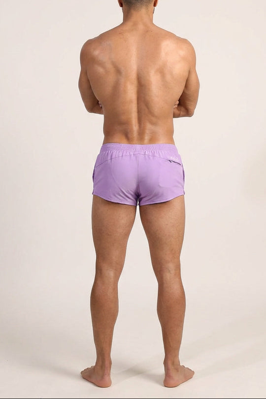 Stretch-It 2" Short Shorts - Bright Lilac