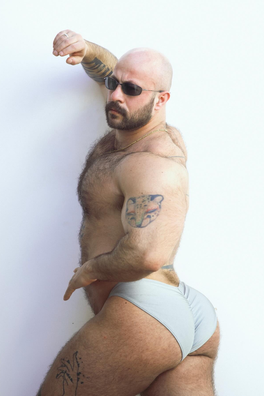 Dynamic Classic Scrunch-Butt Brief - Chrome Grey