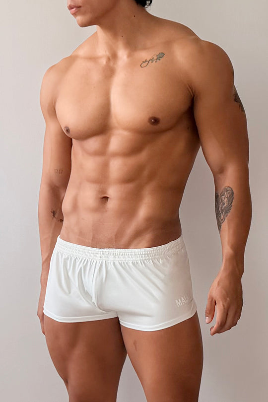 Stretch-It 2" Athletic Short Shorts - Off White