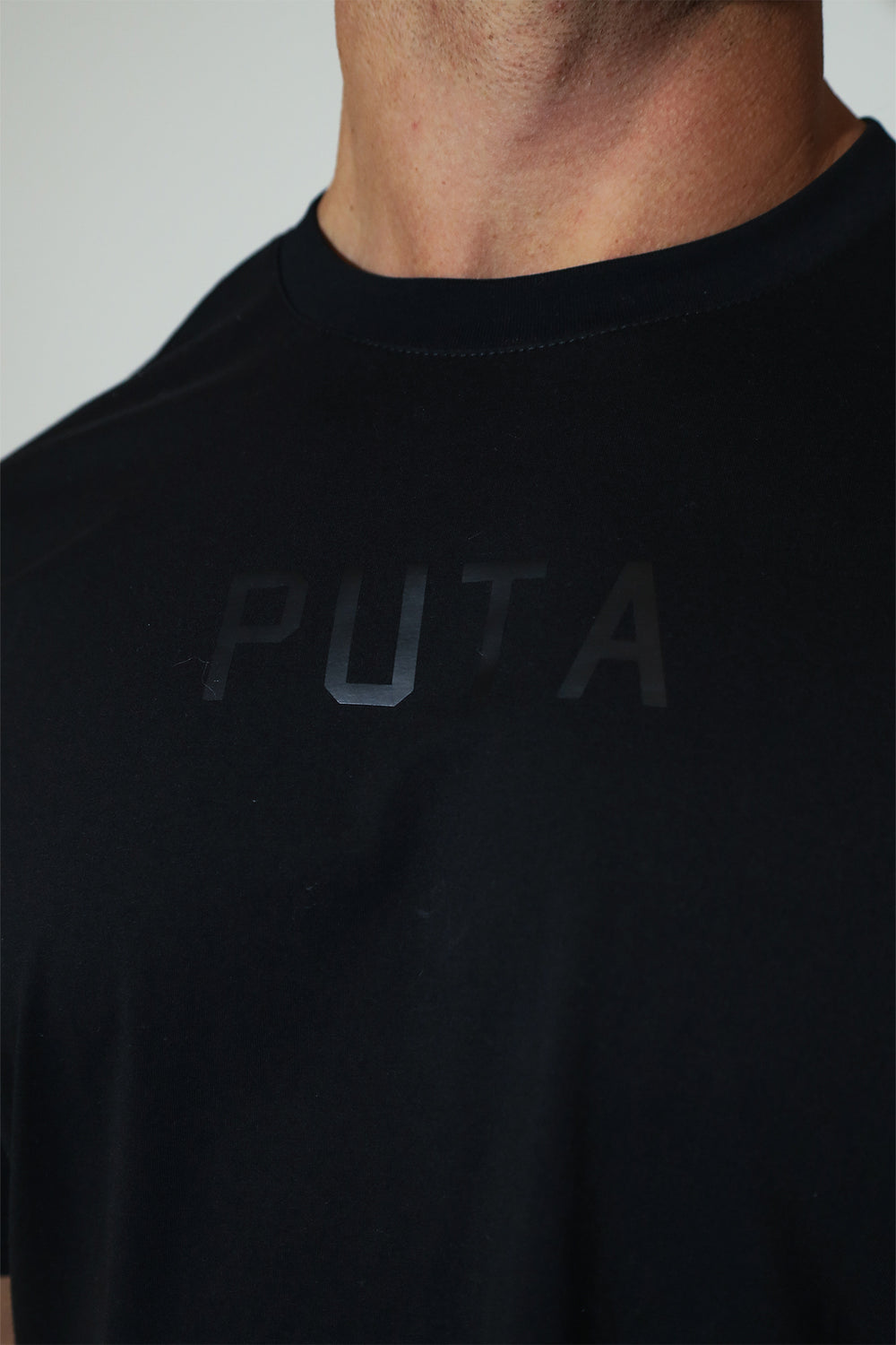 Oversized Relaxed Crop Top - Puta