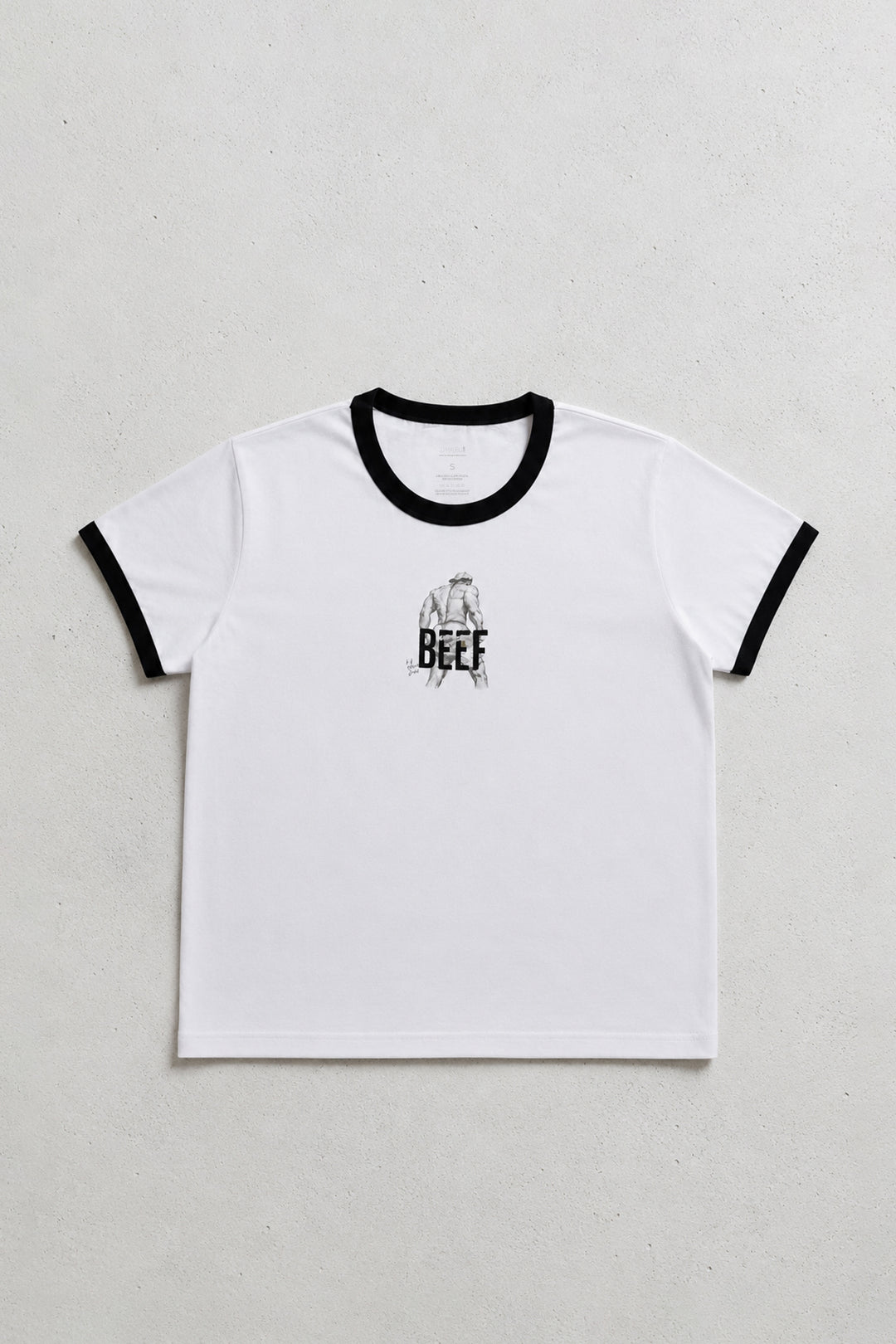 Vintage Ringer Tee - Beefcake Back