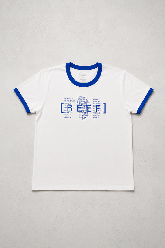 Vintage Ringer Tee - BEEF Headliner Tee